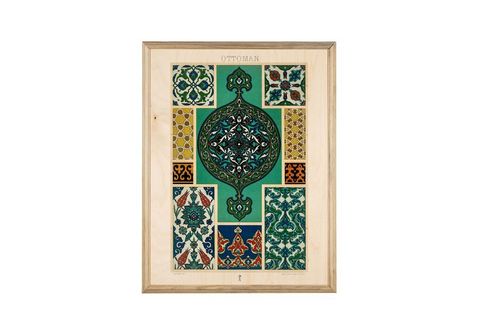 OSMANLI MOTİF AHŞAP TABLO