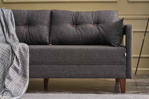 COMFORT YAŞAM SERİSİ İKİLİ KOLTUK, ANTRASİT