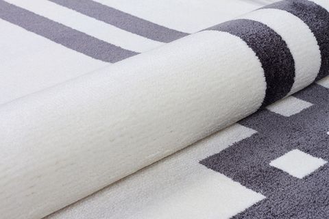 MAVERA KREM GRİ MAKİNE HALI 200X290