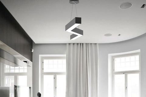 HEGZA LIGHTING GABBIANO LED AVİZE, SİYAH KASA GÜN IŞIĞI