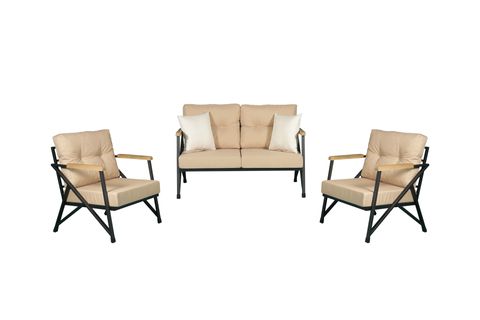 NEFİN 120 MASALI BAHÇE BALKON TAKIMI, BEJ