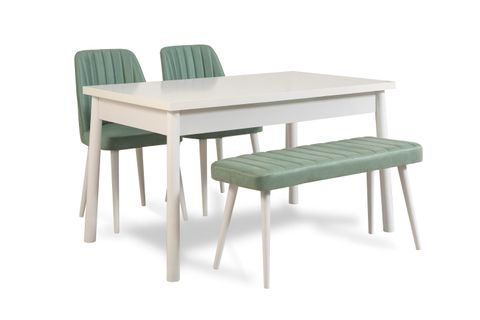 STORMİ BENCH, BEYAZ FISTIK YEŞİL SOHO 0400