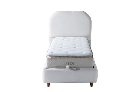 LUNA TREND BAZA VE BAŞLIK SETİ, KREM, 120X200