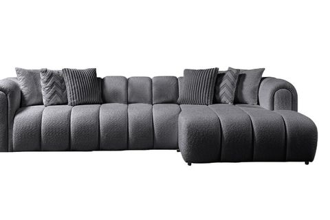 OSLO KÖŞE KOLTUK, SAĞ, KOYU GRİ