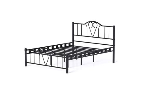 ORKİDE METAL KARYOLA, SİYAH, 160X200