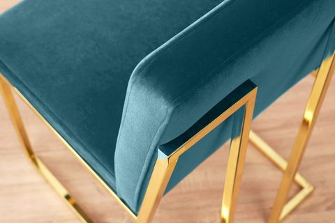 LİMA SANDALYE GOLD TURKUAZ