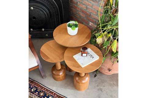 ZİGON MANTAR SEHPA, ÜÇLÜ, MEŞE TERRA