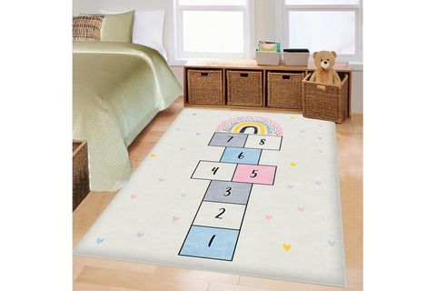 SEKSEKLİ ÇOCUK ODASI HALISI RENKLİ 120X175 CM