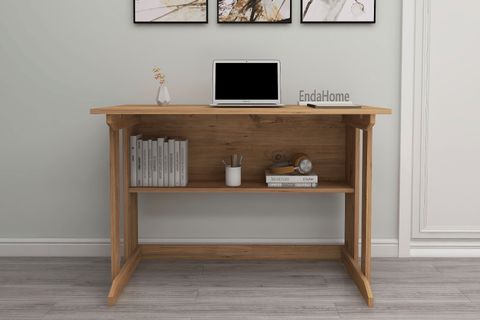 PİLLAR GENİŞ ÇALIŞMA MASASI, ATLANTİK ÇAM, 100X56 CM