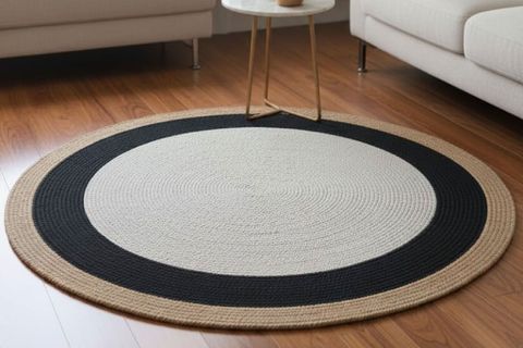 İSKANDİNAV YUVARLAK MODEL HALI, ÇOK RENKLİ, 120 CM