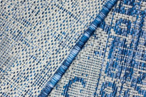 İLLUSİON MAVİ RENKLİ ÇALIŞMA ODASI HALISI 120*170