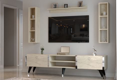 CRONO TV ÜNİTESİ, TRAVERTEN