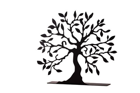 MUYİKA METAL MASA ÜSTÜ DEKORATİF OBJE BİBLO AĞAÇ