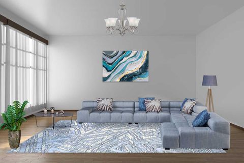 AİDA HOME BLUESTRY SALON HALISI, 80X150