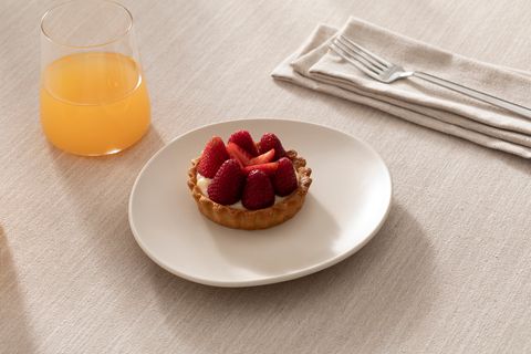 KİTCHEN ESSENTİALS STONEWARE MAT PASTA TABAĞI 22 CM, EKRU, ALTILI SET