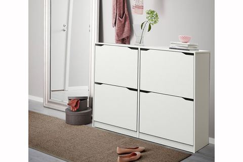 DEKOREX 4 BÖLMELİ AYAKKABILIK, BEYAZ, AYK102