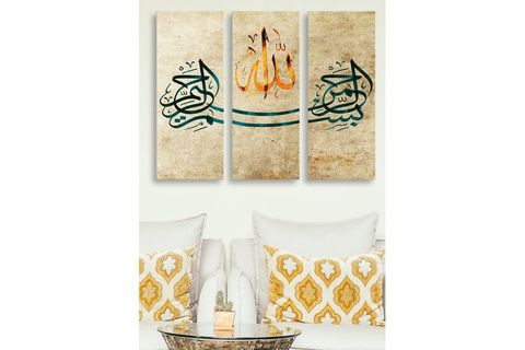 3 PARÇA MDF TABLO MDF7436502516504