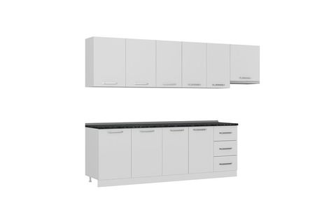MİNAR FELİX 295 CM MUTFAK DOLABI BEYAZ 295-B4