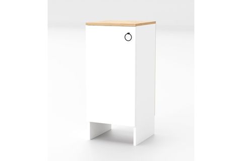 KABİ TEK KAPAKLI ÇOK AMAÇLI DOLAP, BEYAZ