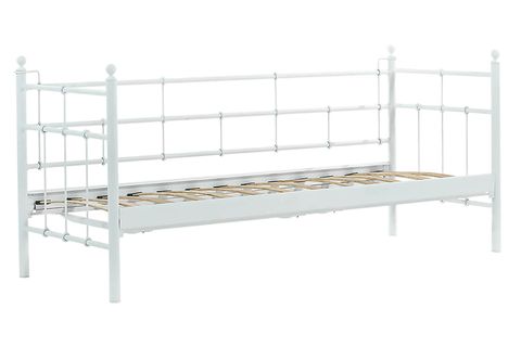 LALAS DAYBED METAL KARYOLA, BEYAZ, 90X200