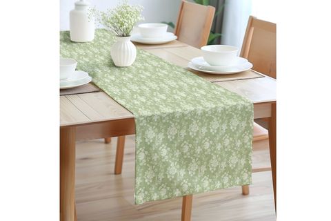 BOTANİCA NOSTALJİ PAMUKLU MASA RUNNER, 0075 50X150 CM