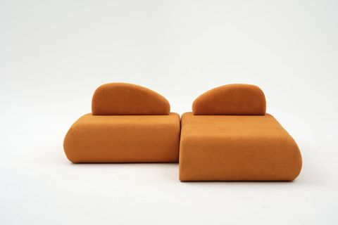 LİVA KÖŞE KOLTUK, UZANMALI, TURUNCU