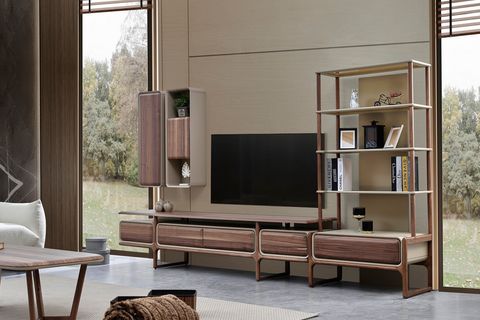 VEGA TV ÜNİTESİ ALT MODÜL, CEVİZ