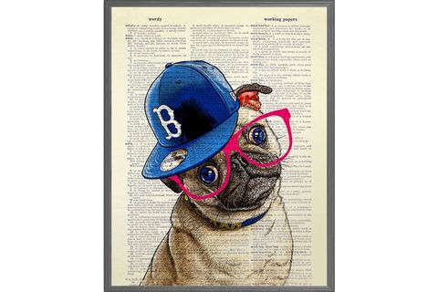 SEVİMLİ KEDİ KÖPEK TABLO SETİ, 35X50, 1
