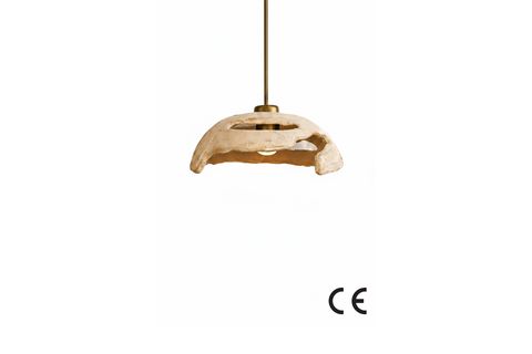 HANDMADE WABİ SABİ KARBON BETON AVİZE, PETRA