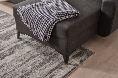 EVİANA CORNER FLAVİA KÖŞE TAKIMI, KOYU GRİ, KUMAŞ DEĞİŞİMLİ