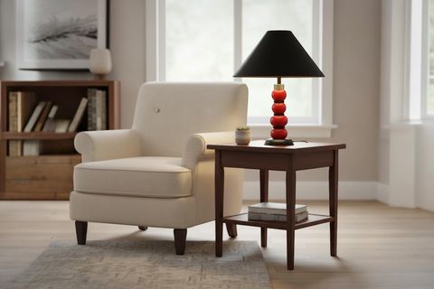 UĞUR BÖCEĞİ EL YAPIMI MASİF ABAJUR