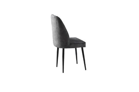 AY MASA VE SANDALYE BENCH TAKIMI, GRİ SİYAH, 120X70