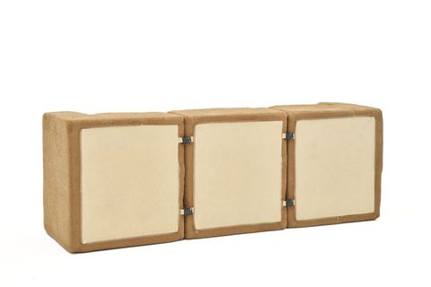 RAKS SERİSİ MODULER FULL SÜNGER KÖŞE KOLTUK, SAĞ VE SOL, GRİ
