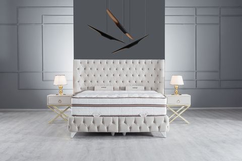 LAMORE BAZA VE BAŞLIK SETİ, 180X200