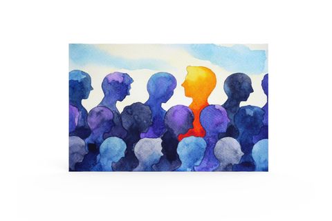 TREEDI ART - BE DIFFERENT DEKORATİF TABLO 90