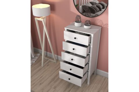 LUMERA ŞİFONYER, 5 ÇEKMECELİ, 58 CM