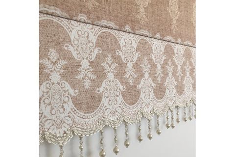 NAZA STOR PERDE TUMAY BEJ BONCUKLU STOR PERDE 200 CM 170X200