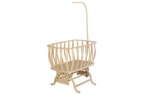OTANTİK SALLANIR SEPET BEŞİK, NATURAL, 60X90