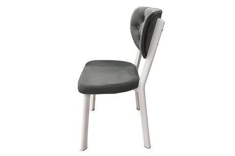 MENDEL MASA VE RİVONE SANDALYE TAKIMI, KRİSTAL, 70X70