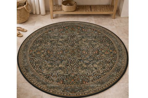 VİNTAGE FOREST DOKUMA TABAN HALI, 598 YNG 80X80 CM