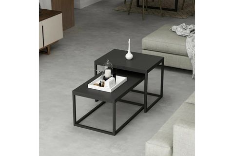 DECO METAL ORTA SEHPA, SİYAH