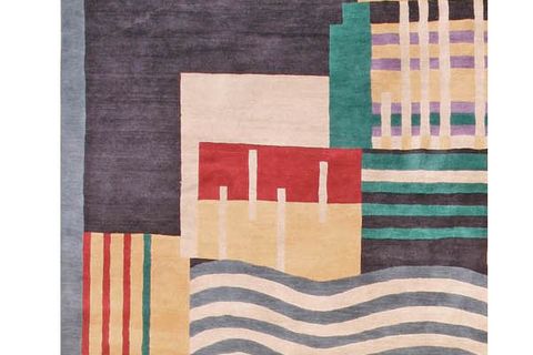 KARMA BASKILI DOKUMA TABAN HALI, 127 YNG, 60X120  CM
