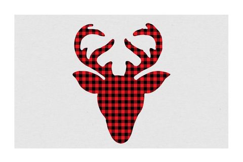 BÜYÜK GEYİK YILBAŞI KAYMAZ TABANLI YIKANABİLİR CHRİSTMAS HALI 50X80 CM