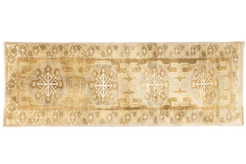 SOHO ANTİQ ROZEN NATURAL EL DOKUMA KARS YOLLUK, 99X301 CM