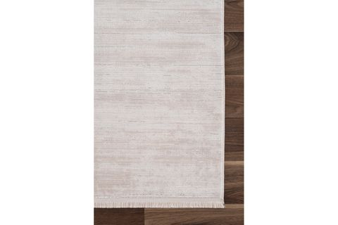 KOZA BERGAMA KREM GRİ HALI A6102B, 80X150