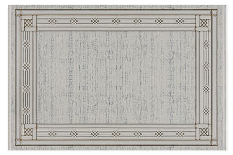 MOONLİGHT MAKİNE HALISI, BEYAZ SİMLİ, 2, 80X150