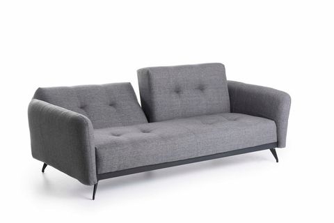 FUTON RON ÜÇLÜ KANEPE, GRİ