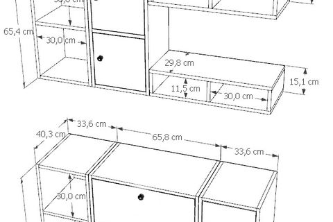 BK ÇOK AMAÇLI DOLAP, 4 KAPAKLI, KBR