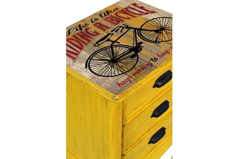 LUIS KOMODIN YELLOW BIKE