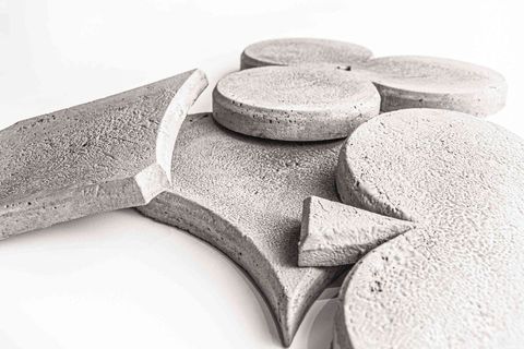 ENZO İSKAMBİL SEMBOLLERİ BETON DUVAR DEKORU SETİ